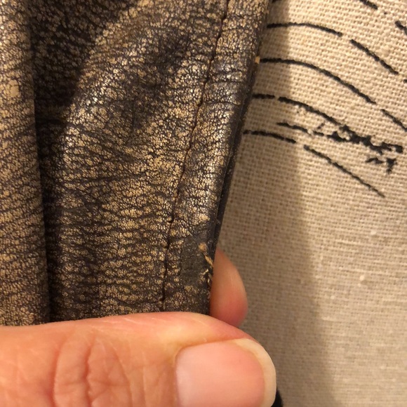 MensL real leather vest - Picture 15 of 15